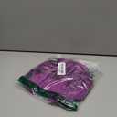 Century Star Mesh Crop Tops for Women See Through Shrug Long Sleeve Open Front Fishnet Cover Up Sexy Rave Outfits Sheer (Large, Purple)