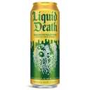 Liquid Death, Green Guillotine Iced Tea, 8-Pack (19.2oz Cans), Green Tea, Low Calorie, No Artificial Sweeteners, B12 & B6 Vitamins (EXP 05/22/26)