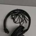 Joso Wired One Ear Headset with Mic, Single Ear Headset for PS5/PS4/Xbox/Switch/PC/iPad/Mac/Tablet with 3.5mm to Type C & USB-A Adapter - Office Business, Remote Work, Coach, Gaming, Chat Headphone