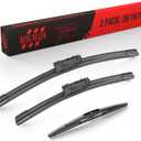 BERG REGEN 26"+16" Windshield Wiper Blades with 12" Rear Automotive Replacement Set for Subaru Crosstrek 2018-2024, Subaru Impreza 2017-2024  Genuine OEM Quality (Set of 3)