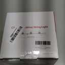 25Ft C7 LED Multicolor Christmas Lights Outdoor, C7 Vintage Christmas String Lights with 25 Shatterproof Colorful Bulbs, Hanging Retro Christmas Tree Lights for Party Backyard Garden Patio Holiday (Spray Painted Multicolor)