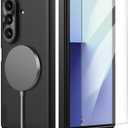 Nillkin for Samsung Galaxy Z Fold 7 Magsafe Case with Screen Protector, Fold 7 Case with Hinge Protection, Compatible with MagSafe, TPU+PC Dual Protection, Protective Magnetic Slim Case, Black