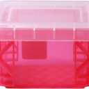 Super Stacker Pixie Box, 4 Pack, Assorted Colors,Multi-Colored,34366