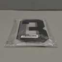 72 Pieces Iron on Numbers 3 Inch Tall Black Heat Transfer Numbers Soft Flock Iron-on 0 to 9 Number Patches Flocking for T-Shirts Clothes Bags DIY Decor