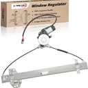 748-513 Rear Passenger Side Power Window Regulator with Motor Compatible with Honda Pilot 2003 2004 2005 2006 2007 2008 Window Lift Assembly Replaces 748513, 72710S9VA01