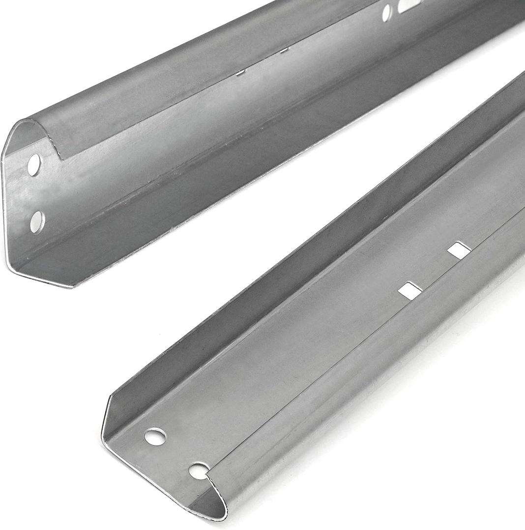 Garage Door Vertical Track Replacement  Set of Left and Right for 7 Foot Tall - Galvanized Steel Hardware Door Rails for Residential/Light Commercial Side Tracks for 2-inch Rollers