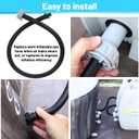 P6931 Hot Tub Air Inflation Hose, Spa Inflatable Hose for Above Ground Pool Fits for Intex, Best-Way, Coleman, Lay Z Spa Portable Spa Pump Hot Tub Replacement Parts