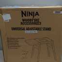 Ninja Outdoor Side Table and Grill Stand, Adjustable Height, Weather Resistant, Compatible with Ninja Woodfire Collection OG700, OG800, OG900, & OO100 Series, XSKUNSTANDTBL