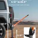 VEVOR Farm Jack with Base, 48" Utility High Lift Farm Jack, 3.18 Ton (7,000 lbs) Capacity Ratcheting Off Road Utility Jacks, Heavy-Duty Lift Jacks with 5.12"-42.5" Lifting Range for Tractor, Truck,SUV