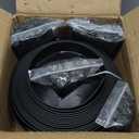 Bonviee 1.5 Inch x 66FT Garden Border Edging Kit with 100 Anchoring Spikes, Flexible Garden Edging for Landscaping, Flower Beds, Lawn, Yard, and Paver Pathways