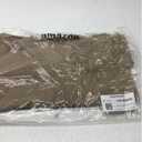 Goodthreads Women's Cotton Shaker Stitch Deep V-Neck Sweater, Camel Heather, Medium