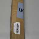 AmazerBath Nickel Spring Tension Shower Curtain Rod 31-75 Inches, 1 Inch Diameter Heavy Duty Tension Rod Rust Proof Bathroom Curtain Rod, Adjustable No Drill Easy Segmented Installation