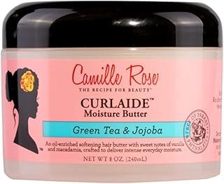 Camille Rose Curlaide Moisture Butter, Hair Styling Cream for Intense Moisture to Strengthen and Nourish Strands, 8 oz