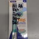 SEAGO Kids Electric Toothbrush with 2 Mins Brushing Timer and 4 Replacement Bursh Heads, Rainbow LED Light Make Brushing Fun, Green Color Boys Battery Powerd Toothbrush for 4-12 Years OldSG-977