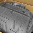 Floor Mats & Cargo Liner for Honda CR-V 2012-2016 CRV LX/SE/EX Without Subwoofer (Not fit Touring& EX-L Models), All Weather Automotive TPE Floor Liners Set Waterproof Accessories Black