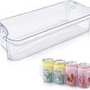 241505301 Refrigerator Door Shelf Bin Replacement 16.5Width x 4.8Depth 2 Liter Compatible with Frigidaire Kenmore PS976745 1056476 AP3769131 241505300 FGHC2331PF FGSC2335T
