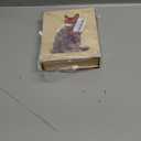 Jigfoxy Wooden Puzzle for Adults, Cat Wooden Jigsaw Puzzles for Adults, Unique Animal Shape Wood Cut Puzzles, Christmas Thanksgiving Gifts for Family Friend Puzzle Lovers(S-8.4 * 5.7in-75pcs)