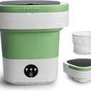 Portable Washing Machine, 15L Upgraded Mini Washer with Spin Basket Laundry Machine, 3 Cleaning Modes Suitable for Small Clothes, Foldable Design Ideal for Apartment, Home, Hotel