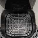 Chefman Air Fryer  6 QT Compact Airfryer for Quick & Easy Meals in Minutes, Features Hi-Fry Technology for Extra Crisp, Touchscreen Controls with 4 Presets, Nonstick & Dishwasher Safe Basket - Black