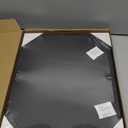 Yaetm 11x14 Double Floating Mat Picture Frame Set of 2, Display Picture 8x10 with Black Double Mat, Polished High Definition Real Glass, Wall Mounting Photo Frames, Black