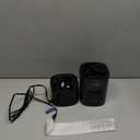 Humidifiers for Bedroom (1.1L), Small Cool Mist Humidifier for Home Plant and Baby Nursery, Quiet Ultrasonic Humidifier with 360 Nozzle, Auto Shut-Off, Filterless, Black