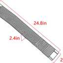 LBG Products 3" Flexible Pipe,Accessories of Decorative PVC Line Set Cover Tubing Kit for Central Air Conditioner, Heat Pump, Ductless Mini Split