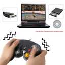 Arrocent GC Controller, Replacement for Gamecube Controller, Compatible with Wired USB Game Cube Controller/PC Windows 7 8 10 PC (Blue)
