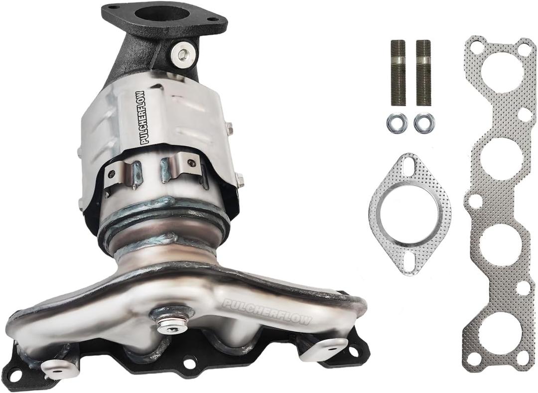 Catalytic Converter Compatible with 2010-2012 Hyundai Santa Fe, 2011-2013 Kia Sorento 2.4L l4 Catalytic Convertor High Performance (EPA Compliant)