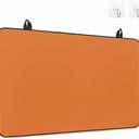 Stove Top Covers for Electric Stove 36x21 Inches, Orange HeatResistant Glass Cooktop Protector, Pure Orange Solid Color Simple Minimalism Art Ceramic Stovetop Countertop Covers Mat, Oven Cover