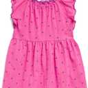 Splendid Girls' Bellflower Ruffle Sleeveless Dress, Dusty Rose, 7
