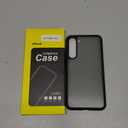 JETech Matte Case for Samsung Galaxy S23+ / S23 Plus 5G 6.6-Inch, Frosted Translucent Back Protective Slim Phone Cover, Anti-Fingerprints (Black)