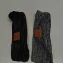 2-Pack Sleeping Headphones, Headband Headphones with Ultra-Thin HD Stereo Speaker, Bluetooth Headband for Sports, Workouts, Insomnia, Yoga, Air Travel, Meditation - Black&Grey