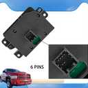 56045537AB Headlamp Dimmer Switch Fog Light for 2002-2005 Dodge Ram 1500 2500 3500 Pickup,2003 Dodge Ram 1500 2500 3500 Van.Replaces:56045537AC HLS1111 1S3852