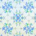 SOMWISE Frosted Glass Window Privacy Film with Tools, Heat Blocking, Anti-UV, Anti-Glare, Static Cling, Decor for Home Bathroom Door, Renter Friendly, Removable, Reusable, Blue 45Inchx78.5Inch