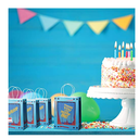 Gaming Party Supplies Set - 64 Pack Video Game Birthday gifts set, 10 Gaming Themed Gift Boxes, 10 Bookmarks, 10 Badges, 10 Bracelets & 24 Stickers Decoration