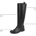 Naturalizer Ontime Narrow Calf Knee High Boots (Black, M)