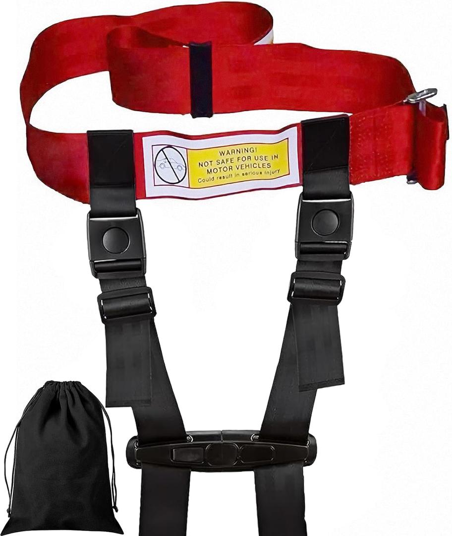 Child Airplane Safety Travel Harness, Toddler Travel Restraint, Airplane Safety Harness for Kids, Toddler Flying Safety Device to Protect Your Child, Airplane Seat Accessories for Child Travel