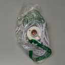 QWORK E26/ E27 Plug-in Lamp Holder with On/Off Switch | E26 Screw Light Bulb Socket | 15ft Extension Cord | All-Copper Inner Ring | 60W Max | 1-Pack