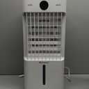 Swamp Cooler, 3-IN-1 Evaporative Air Cooler with Display & Remote, Windowless Portable Air Conditioners with Ice Cooling, 12H Timer, 6 Speeds, 60 Oscillation, Air Cooler Fan for Home Office