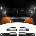Mabett LED Interior Dome Lights 4Pcs Kit Fit Ford Bronco 2021 2022 2023 2024 Bronco Accessories 2/4 Door Easy Installation Hardtop/Softtop(Not for Sport)