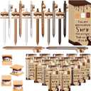Sayglossy 36 Sets Back to School Smores Gifts Bulk Inspirational Marshmallow Pens Tags Thank You Party for Teacher Student Nurse Team Staff Employees Coworkers Groups Office