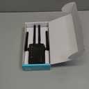 WiFi Extender Booster Internet Extender 1-Button Setup, Works with Any Router