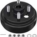 21807G1 EZGO TXT Brake Drum 30 Tooth Spline Golf Cart Brake Drum, 1 Inch Large hole Brake Hub with Nuts For 4 Cycle Gas 1996-Up EZGO TXT/RXV/Medalist/Marathon/Columbia, OEM# 21807-G1, 41843-94