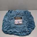 PrinceDeco Couch Cushion Covers, Stretch Washable Sofa Cushion Cover, Fitted Sofa Slipcover Velvet Fabric Non-Slip Furniture Protector for Dog,Pets, Pack of 3