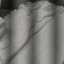 Masaca White Oversized King Comforter 120x98,Farmhouse Shabby Boho Chic Ruffle California King Comforter Set 3 Pieces French Country Rustic Bedding (1 Ruffled Comforter+2 Pillow Shams)