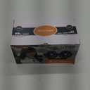 12V Car Clip Fans, Adjustable Dual Head Clip Fan 360 Rotatable Cooling Air Fan, 4'' Electric Auto Car Fans with Cigarette Lighter Plug for Vehicles, RV, SUV