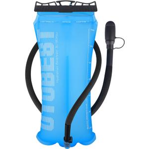 UTOBEST Hydration Bladder,TPU Water Bladder,Water Bladder for Hiking Backpack,BPA Free,Wide Opening,Leak-Proof,Water Reservoir for Hiking Cycling Camping Running (Blue-3L)
