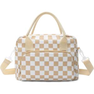Insulated Lunch Bag for Women Men Large Reusable Lunch Box Adult Leakproof Portable Cooler Tote Bags for Work Picnic