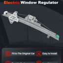 cciyu Power Window Regulator with Motor Replacement for 2015-2021 for Nissan Murano Front Left