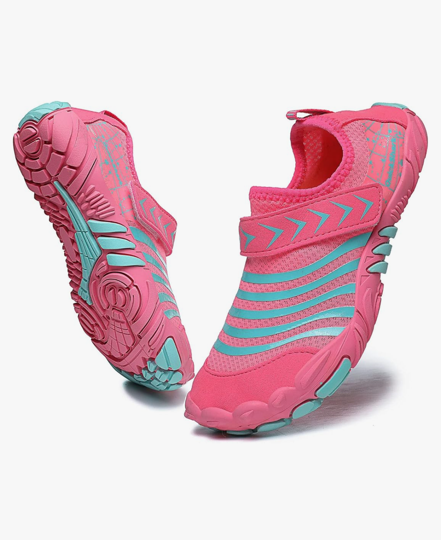 Quickshark Kids Water Shoes Boys Girls Barefoot Aqua Socks Outdoor Indoor Quick Dry Sandals Lightweight Slip On Walking Sneakers for Beach Pool Swim (Little Kid/Big Kid) 12, 30